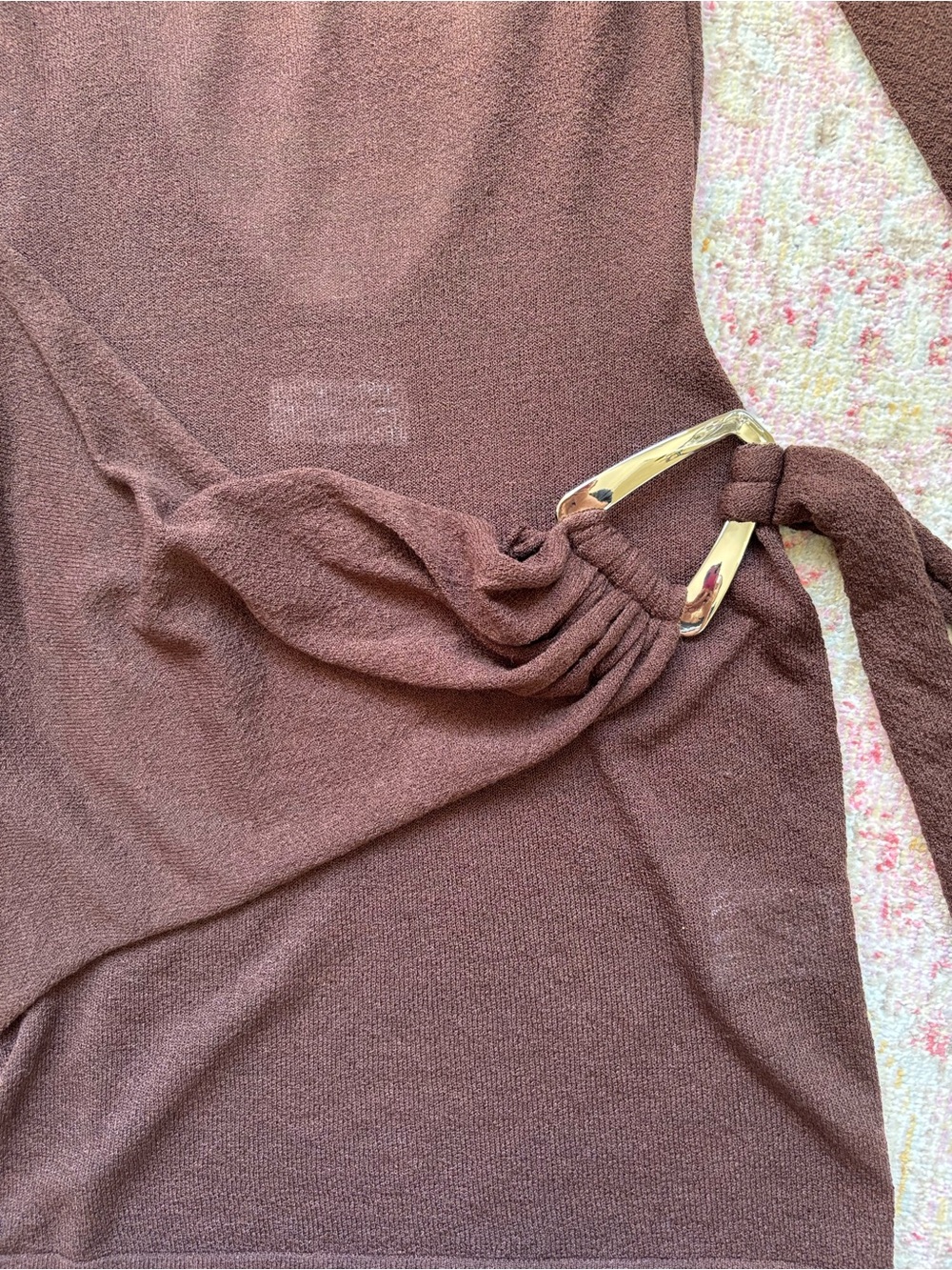 Peppermayo \\ sheer knit bell sleeve dress - Picture 7 of 11